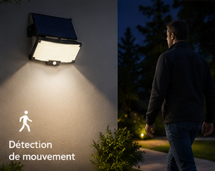LUMIGUARD  Lampe solaire d'extérieur intelligente