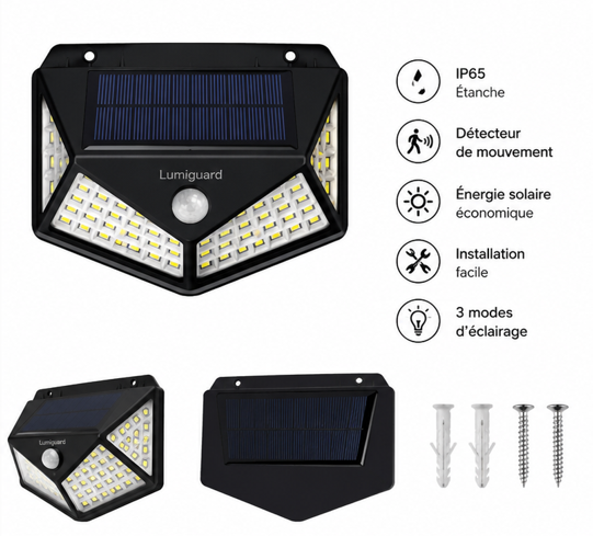 Lampe solaire multifonctionnelle
