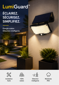 LUMIGUARD  Lampe solaire d'extérieur intelligente